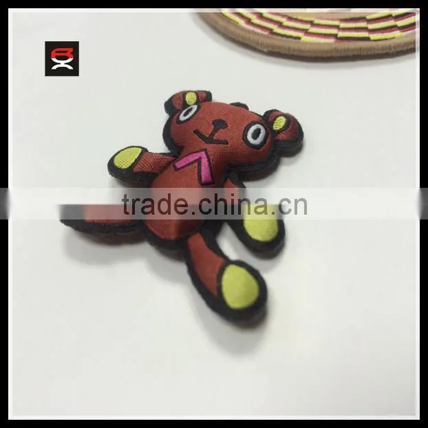 Flat eagle woven patch for football jersey