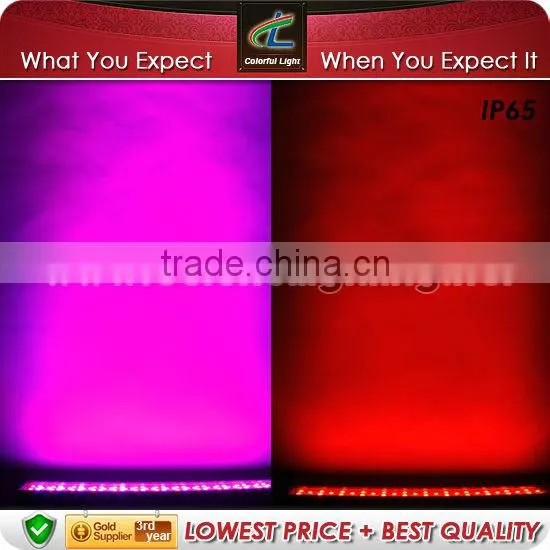 Outdoor Bars for sale 144pcs x 1W RGB LED IP65 wall washer Light
