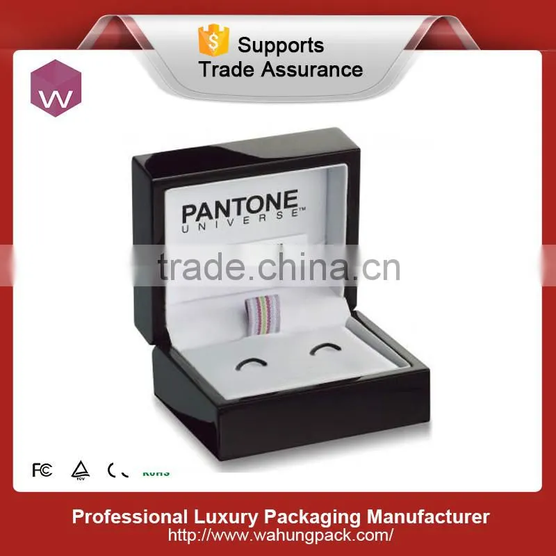 Manufacturing mdf cufflink packing boxes (WH-0310)
