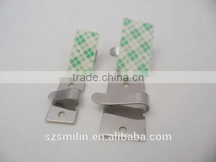 Best popular 3M adhesive Car Charger Metal Cable Clip for wire line in diameter 2-7mm or 5-12mm