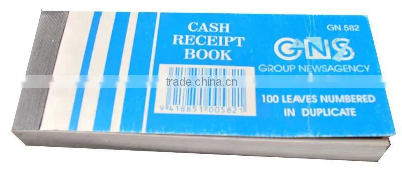 cash receipt book
