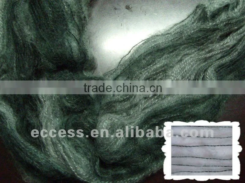 11nm acrylic nylon wool fancy yarn colored for sweaters knitting