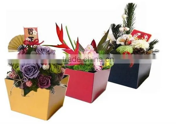 DS010 Flower Pot (Black)