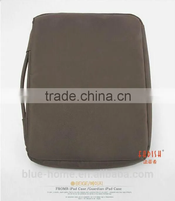 Hot new portable zipper document pouch Trip document file organizer bag with handle for ipad