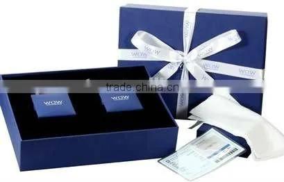 Square fashion clean paper box for apparel, gift, food, cosmetic, jewelry --AB-1