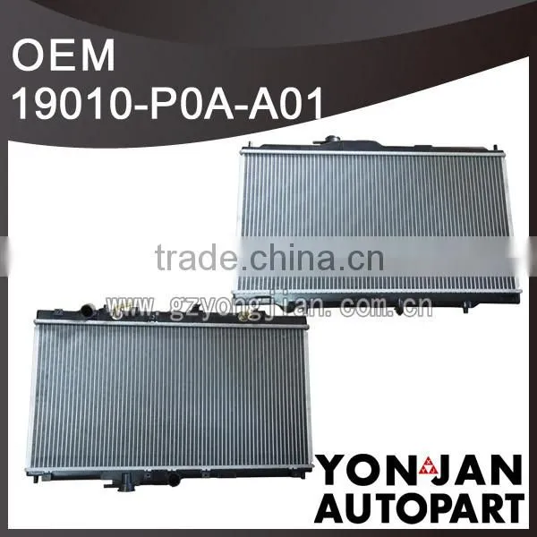 Auto Cooling Radiator OEM 19010-P0A-A01 radiator cooling supplier