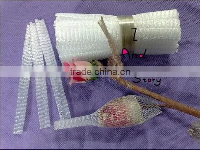 plastic flower bud net for flowers