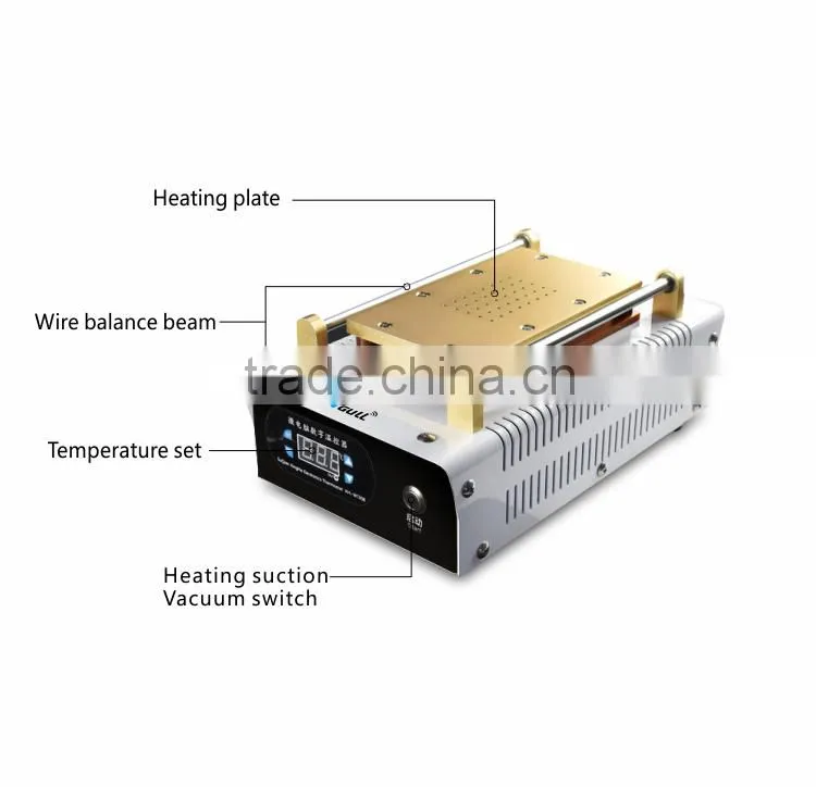 Stable temperature LCD glass separate machine for mobile touch screen glass