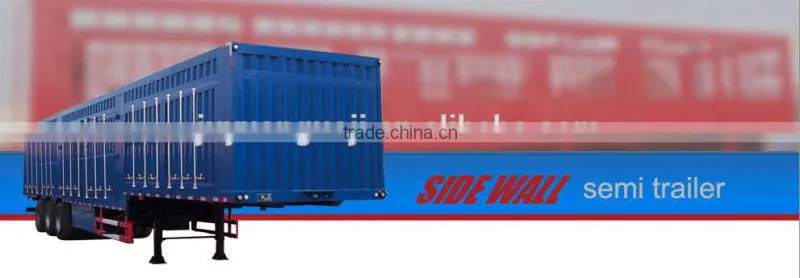 semi livestock trailers fence semi trailer cheap price China manufacturer horse trailer