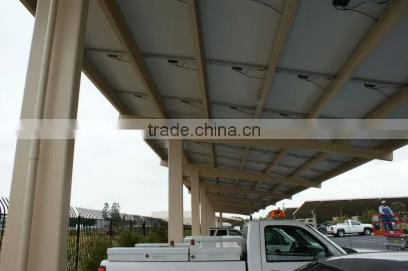 pvsolver solar panel support frame waterproof carport
