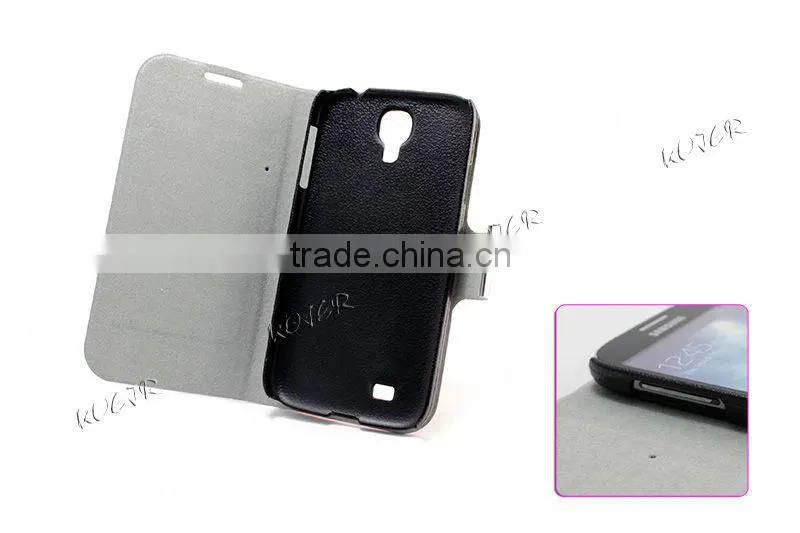Flip case pu leather case for SAMSUNG galaxy s4