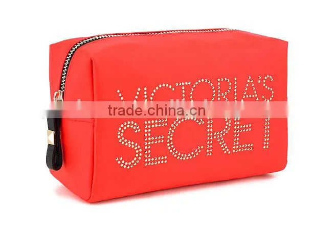 Brazil high end ladies travel cosmetic bag/makeup bags