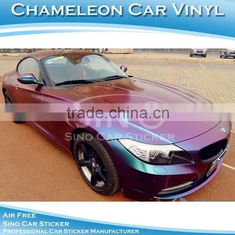 Air Bubble Free 1.52*30m Chameleon Car Tint Film