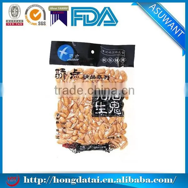 vacuum bag for nuts / laminated vacuum bag / vacuum plastic packaging bag