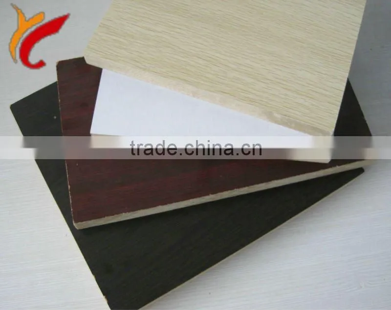CHEAP price plain MDF board,white melamine MDF/particle board/chipboard, laminated board for furniture