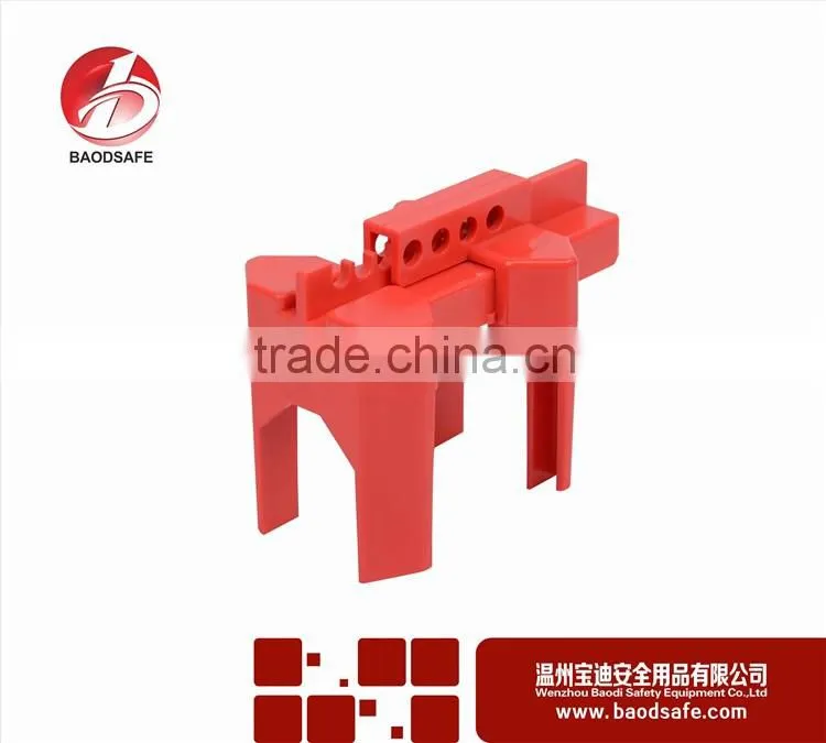 OEM BAODI Ball Valve Handle Lockouts Security Lock Red BDS-F8601