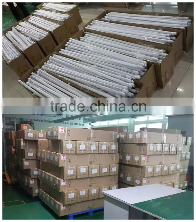 Full Plastic 4FT 18W Retrofit Fluorescent Replacement T8 LED Tube