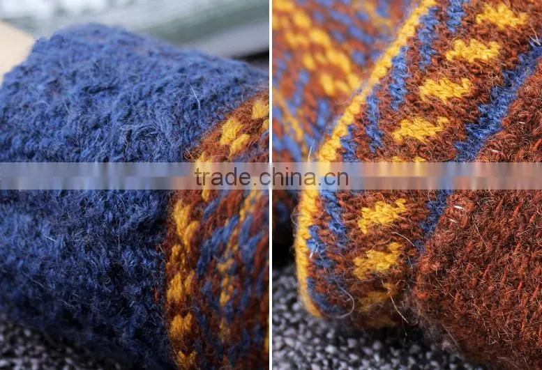 Hot Gift For Christmas 2015 Special Knitted Touch Screen Gloves For Men