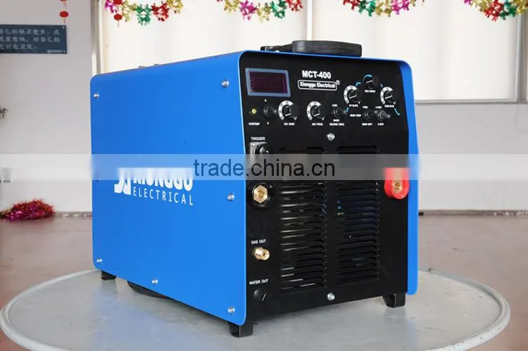 Xionggu MCT-400 IGBT Inverter TIG Welder GTAW(TIG) SMAW CRISP(PIPE) SMAW SOFT(STICK)