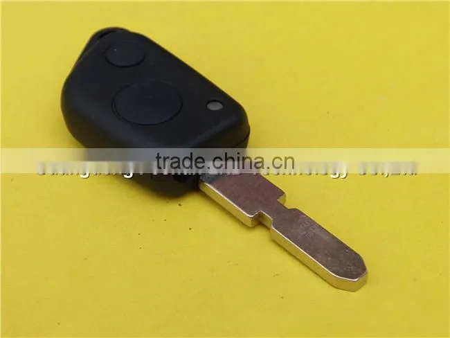 Alibaba Promotion Peugeot 406 remote car key 2 button without logo