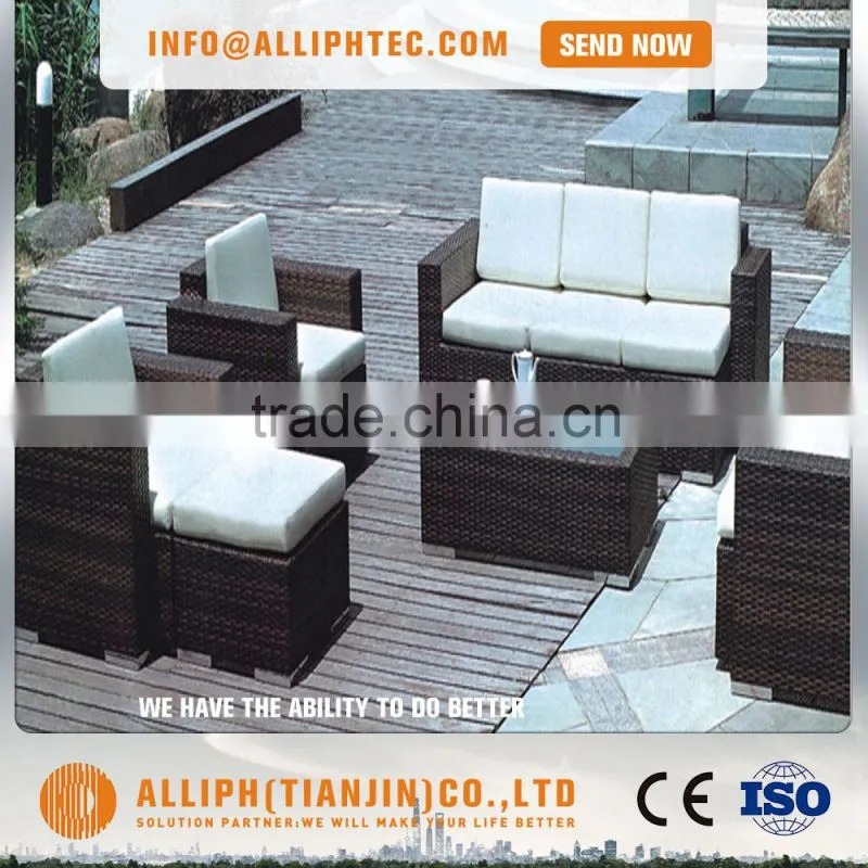 outdoor dining furniture rattan table and chair