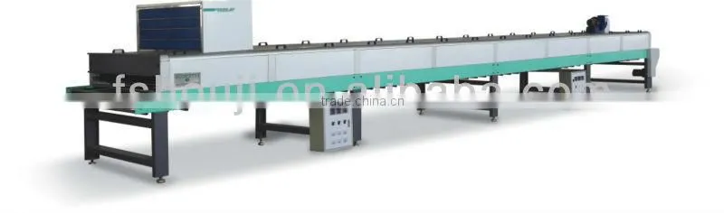 Wood line and door frame production line