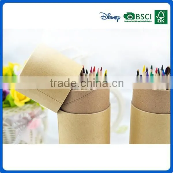 2016new factory design recycle material color pencil sets for gifts
