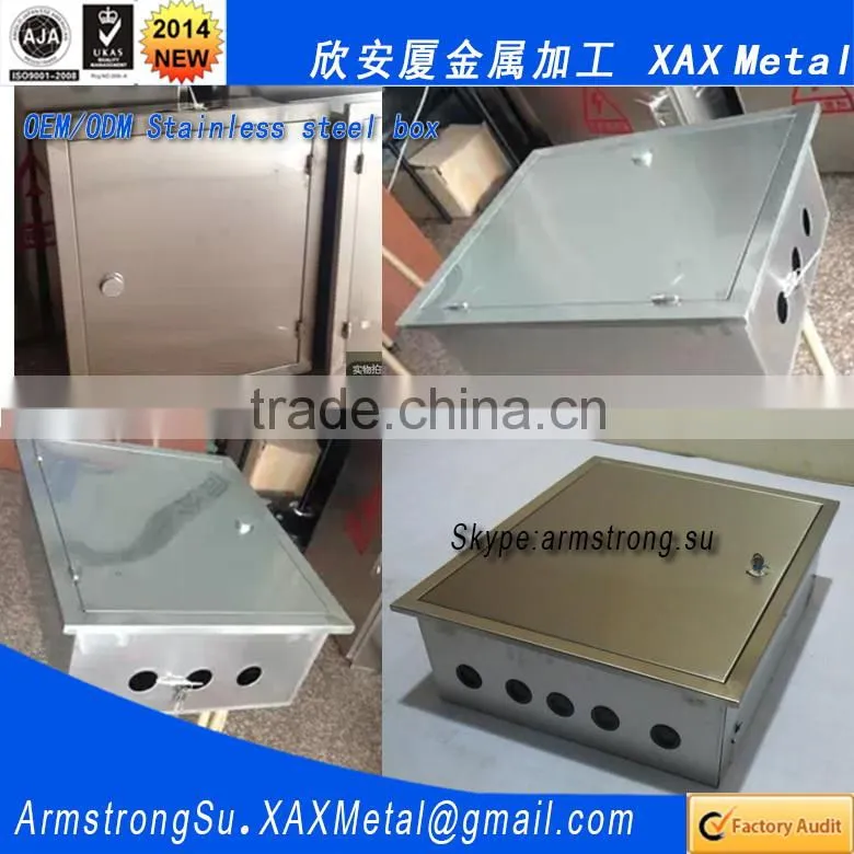 XAX76DB Non standard custom made two layers cabinet enclosure 304 316 ss304 ss316 sus304 sus316 ip65 control box