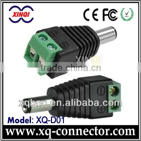 dc power green 2.5mm plug male