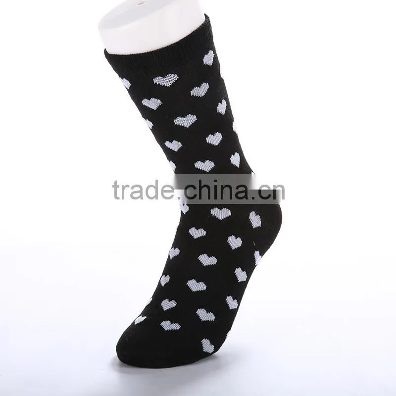 USA heart set women socks lady lovely socks cotton socks