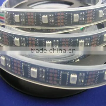 black pcb ws2801 digital led strip