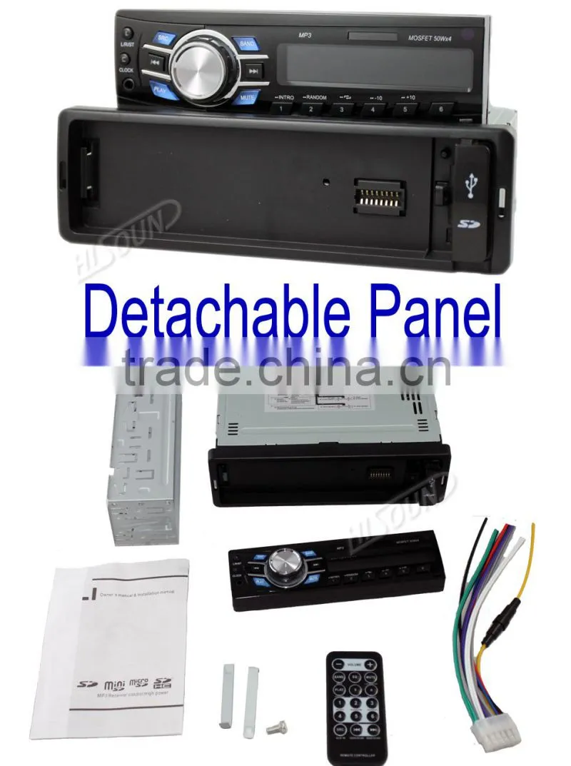 1din detachable car stereo