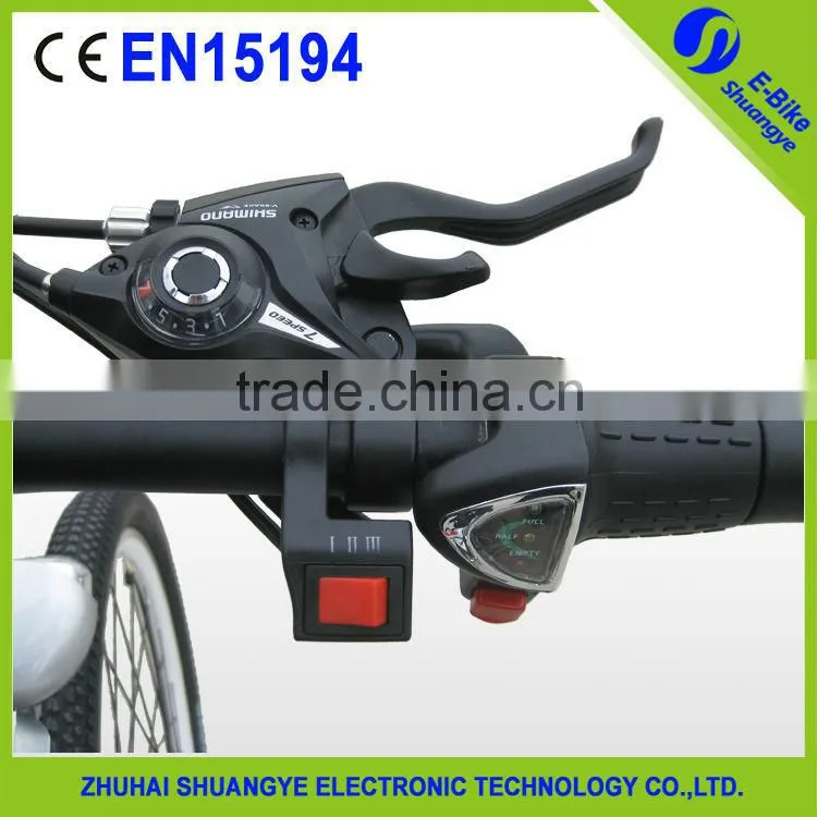 Shuangye made 36v 250w electric bike for mountain climbing