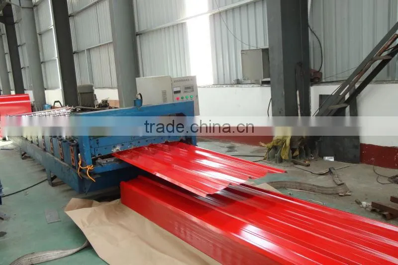 core material color steel sandwich panel, corrugated steel sheet