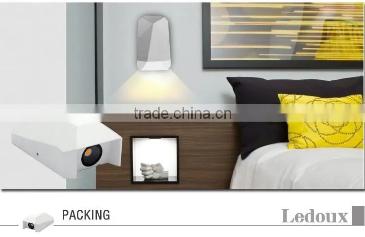 ip65 ip20 white black plaster wall sconce