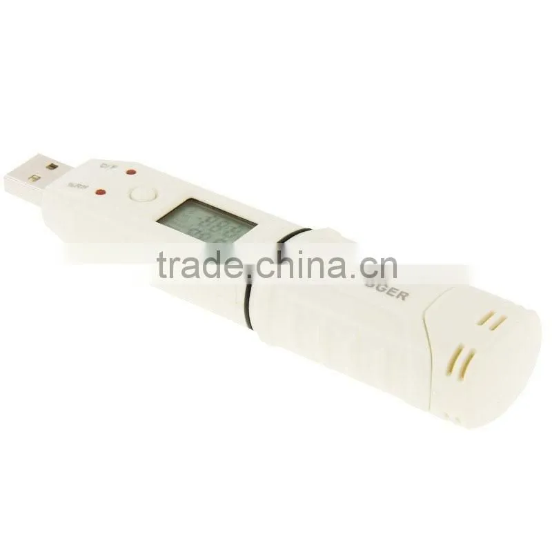 digital usb thermometer hygrometer temperature recorder industrial USB data logger
