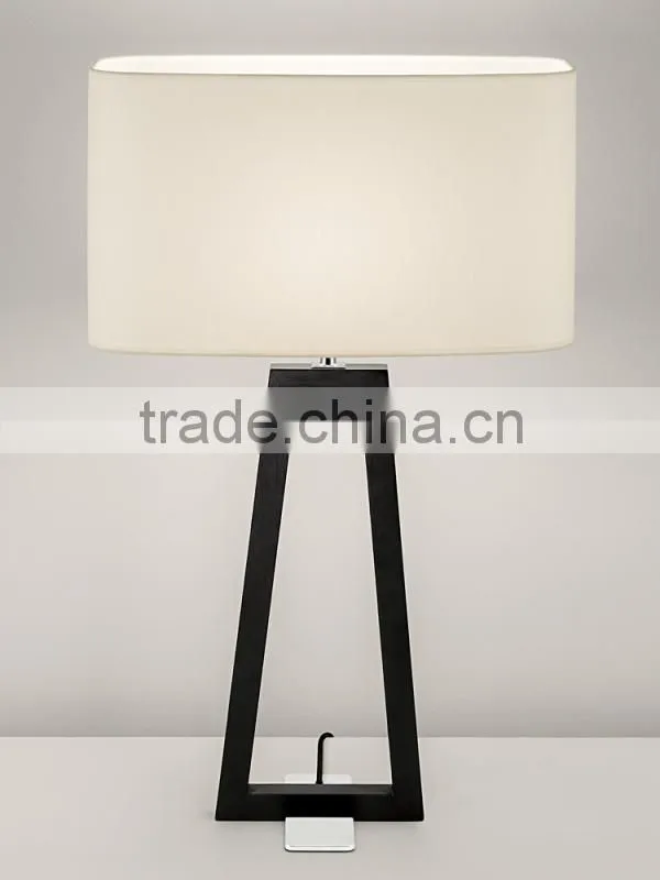 LED hotel portable desk lamp with 2 on/off switch