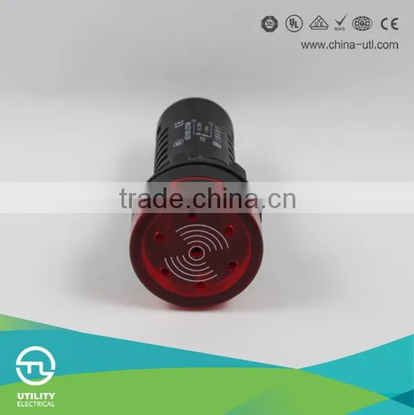 AC220V 20mA Energy Saving LED Indicator Light Green Yellow Red / 22mm panel mound led indicator light CE RoHS