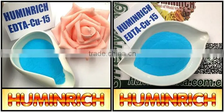 Huminrich Irrigation Application Completely Water Soluble EDTA Copper Disodium