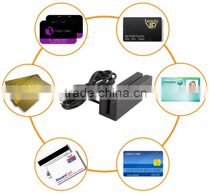 IMCC01 Smallest Magnetic Stripe Card Encoder Smart Card Reader Writer