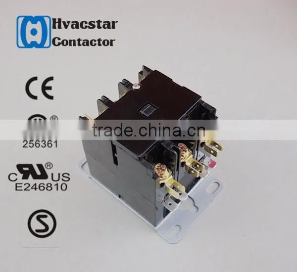 UL Listed definite purpose general purpose cotactor magnetic electrical contactors/AC contactor (3 Poles 40A 24V )