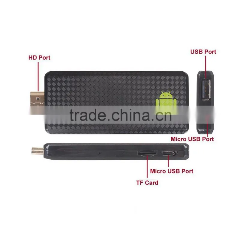 MK809III Bluetooth Android Mini PC,Quad Core Rockchip RK3188T 2G/8G Android 4.4 Android TV Dongle