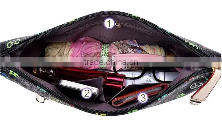 Hot sale fashion custom hand lady hand bag stock