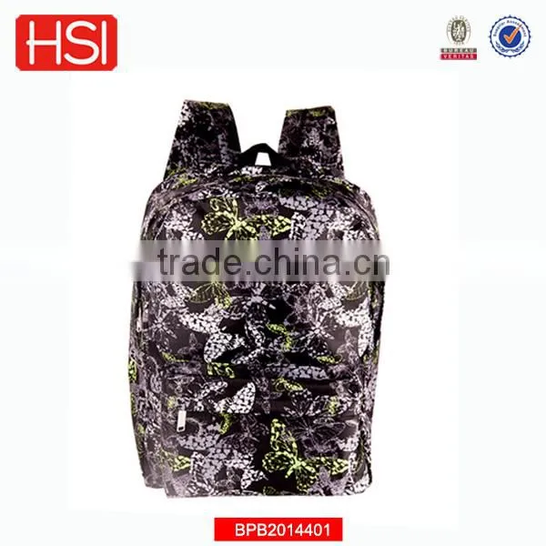 hot new products for 2016 butterfly school bags for girls