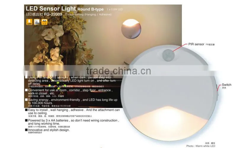 Best-selling & unique ceiling mounted hallway LED sensor night light