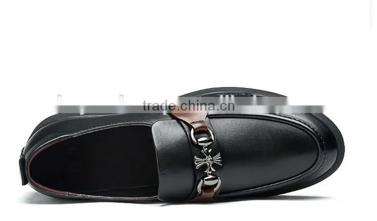 Top quality men's shoes buckles for genuine leather shoes black gun metal finished ornaments