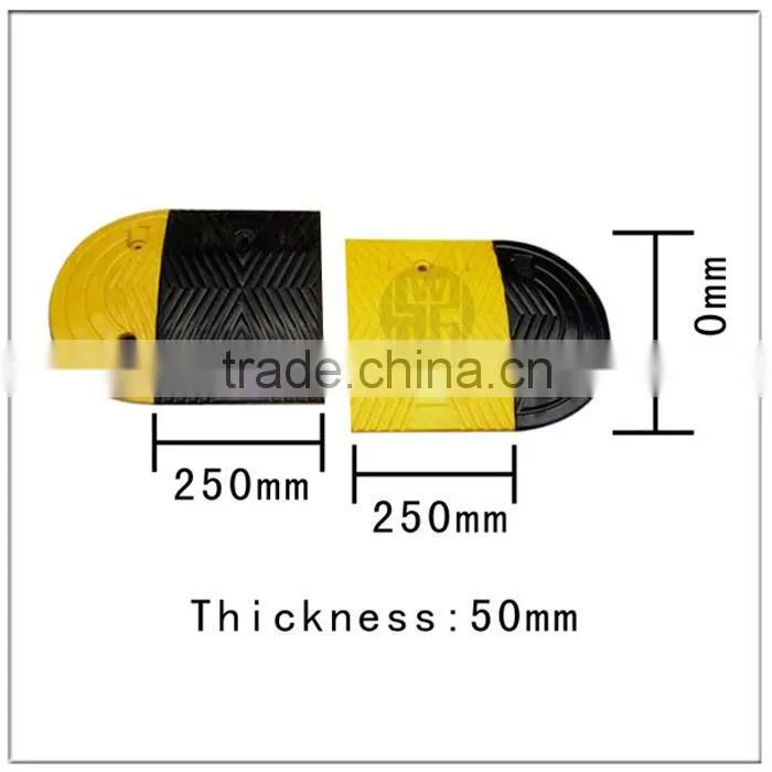 high quality trapezia style driveway speed humps
