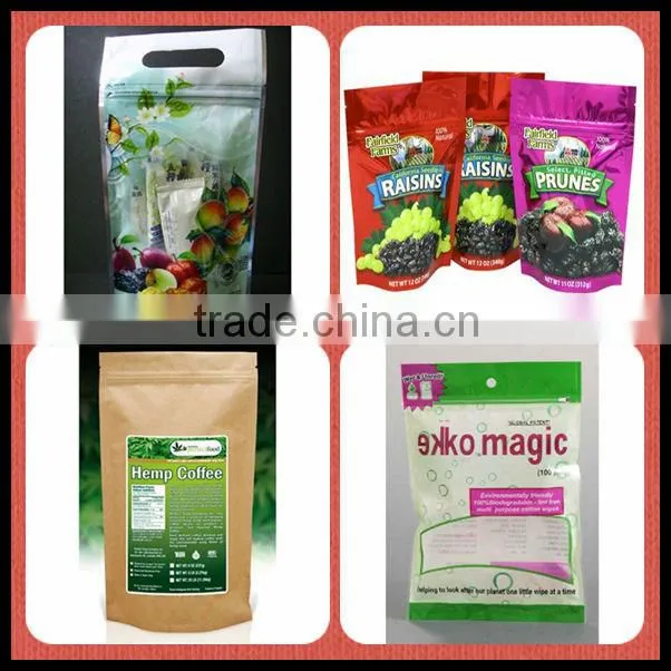 custom packaging food bags food grade plastic bags with zipper