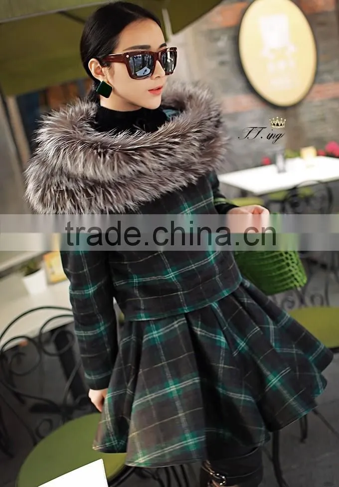 new style real sliver fox fur scarf/high fashion shiny style fur scarf for ladies