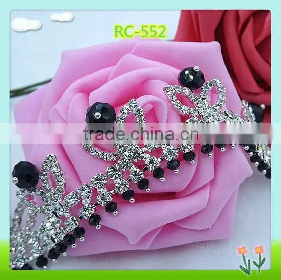 2015 Fashion bling rhinestone trimming for dress